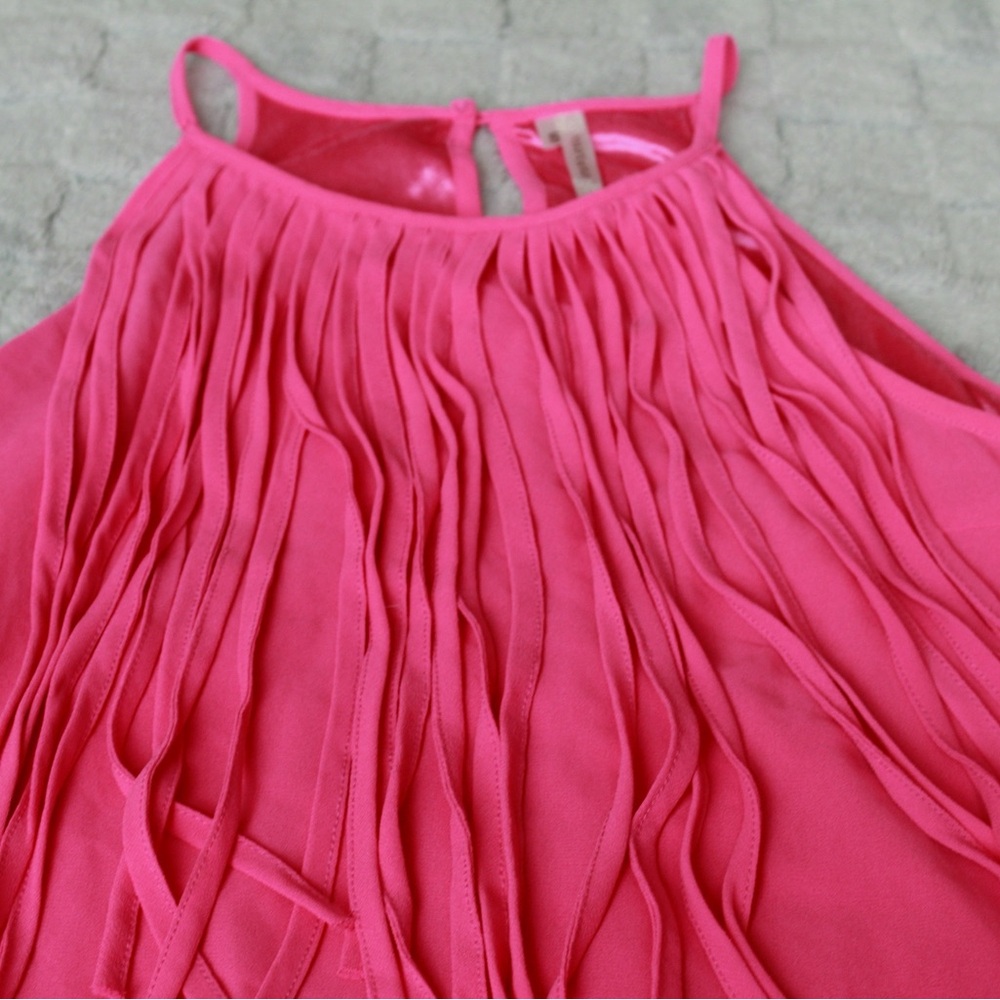 Vibrant Pink Sleeveless Top